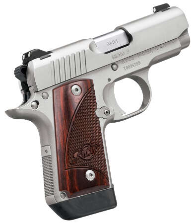 Handguns Kimber America Micro 9 9MMLUGER KMB MICRO 9 RSEWOD 9MM 3SS 7RD